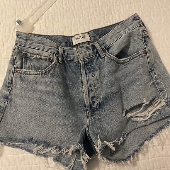 Agolde Parker Jean Shorts - Picture 1 of 2